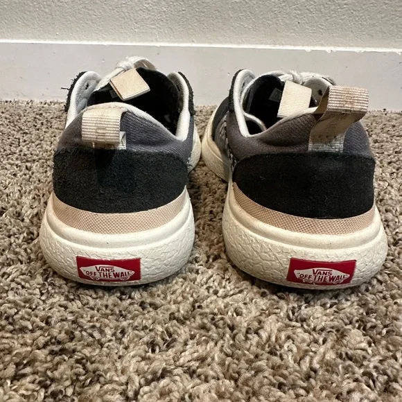 Vans Ultra Range Checkered Sneakers Suede 721356 Black White Women’s Sz 7.5 - Picture 6 of 9